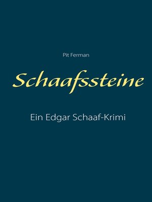 cover image of Schaafssteine